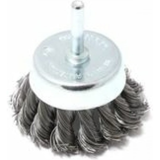 Стальная витая чашеобразная кордщетка для дрели Rockforce RF-BCR103(29065)