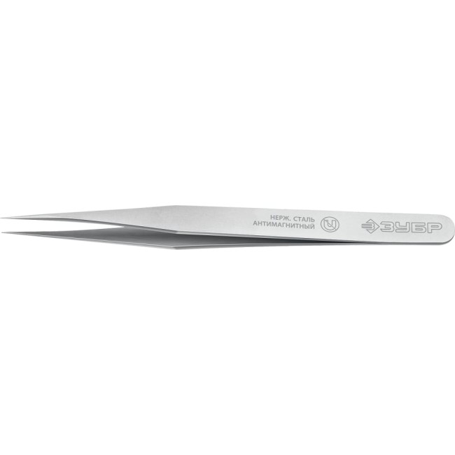 Прямой антимагнитный пинцет ЗУБР 222111