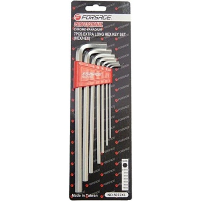 Набор Г-образных шестигранных ключей Forsage F-5072XL(6501)