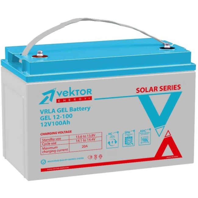 Аккумуляторная батарея Vektor Energy GEL 12-100 51439