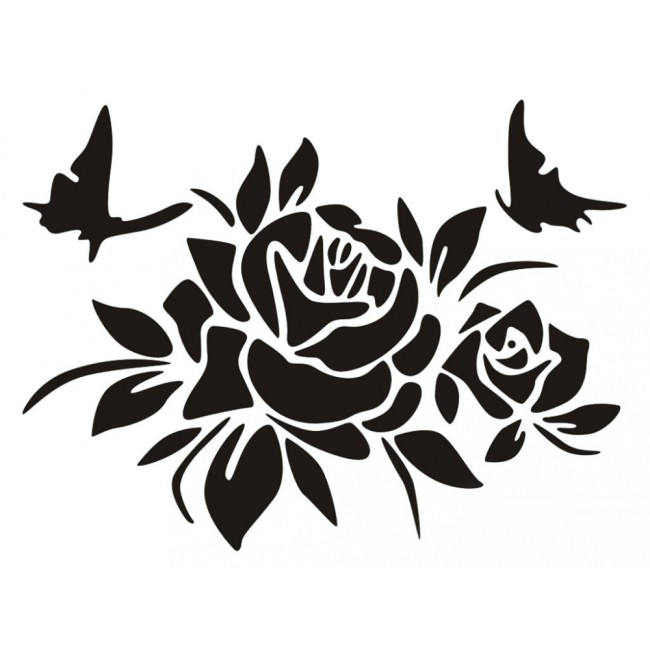 Виниловый трафарет STMDECOR Идилия HW-072