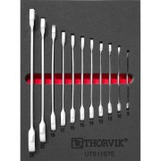 Набор ключей комбинированных трещоточных THORVIK UTS11STE 53589 Набор ключей комбинированных трещоточных THORVIK UTS11STE 53589