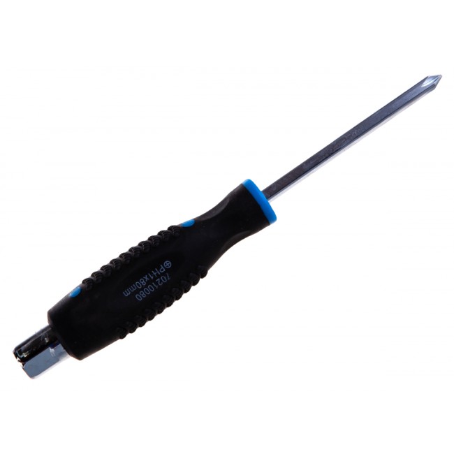 Крестовая силовая магнитная отвертка Forsage Profi S2 F-70210080(28229)