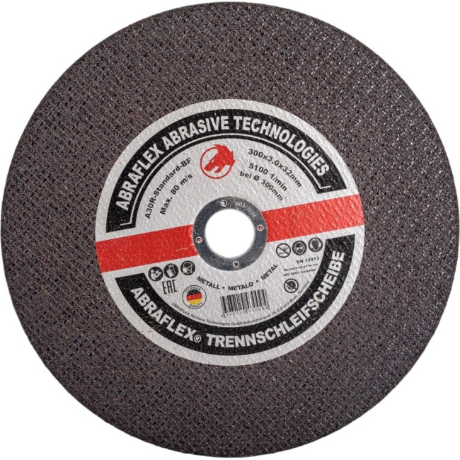 Круг отрезной по металлу Abraflex А300303200