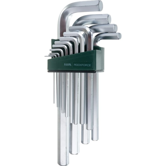 Набор шестигранных ключей Rockforce RF-5137L(25573)