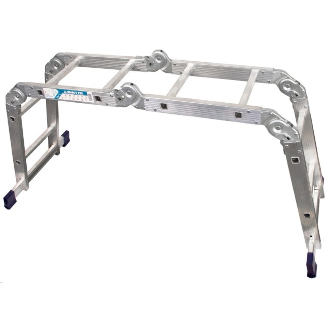 Алюминиевая четырехсекционная шарнирная лестница Алюмет Серия ТL TL 4022