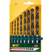 Набор черненых сверл по металлу FIT DIY 33855 Набор черненых сверл по металлу FIT DIY 33855