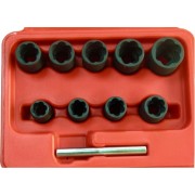 Набор головок для поврежденных гаек KT TOOLS KA-2393К