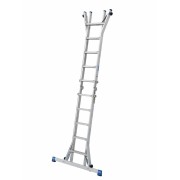 Шарнирная телескопическая стремянка Krause STABILO 133977