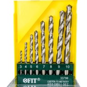 Набор сверл по металлу FIT 33798 Набор сверл по металлу FIT 33798
