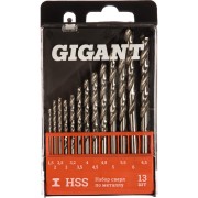 Набор сверл по металлу Gigant G-11122 Набор сверл по металлу Gigant G-11122