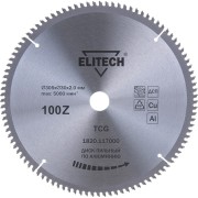 Пильный диск по алюминию Elitech 305х30х2 мм; 100Z 195632