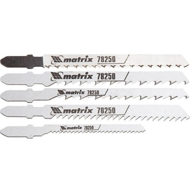 Набор полотен для электролобзика по дереву MATRIX Professional 78250