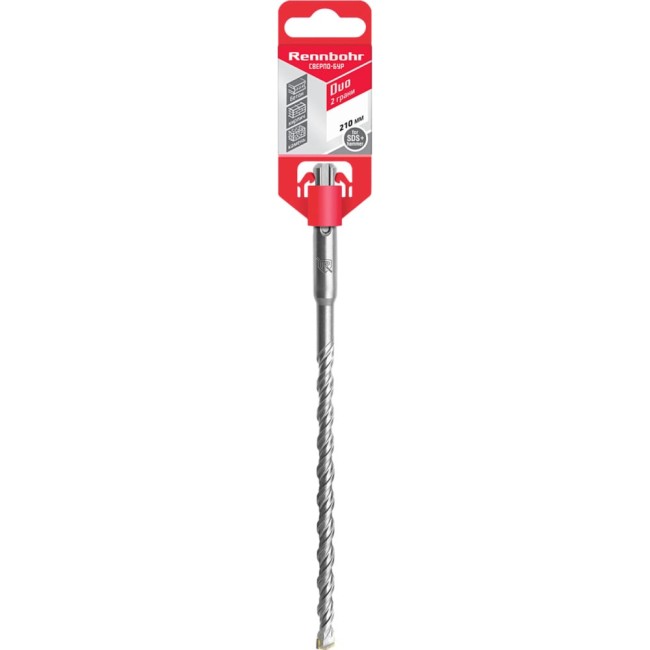 Сверло-бур sds-plus по бетону RENNBOHR Duo 680621