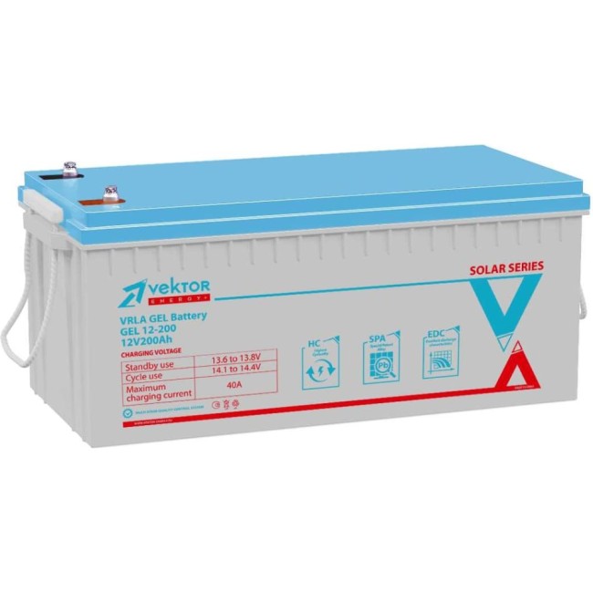 Аккумуляторная батарея Vektor Energy GEL 12-200 51453