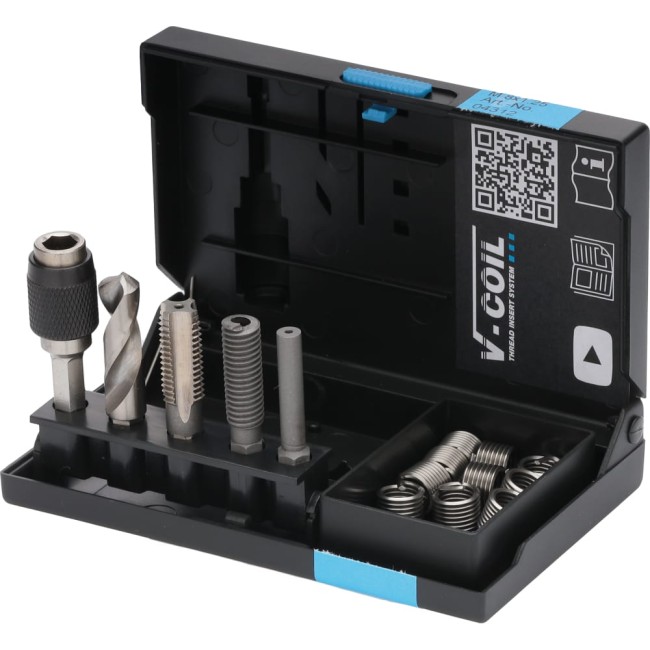 Набор для восстановления резьбы VOLKEL М8x1,25 V-Coil Rapid V04312