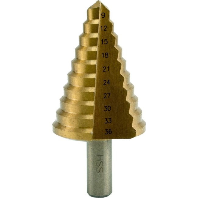 Ступенчатое сверло по металлу TORGWIN T251475