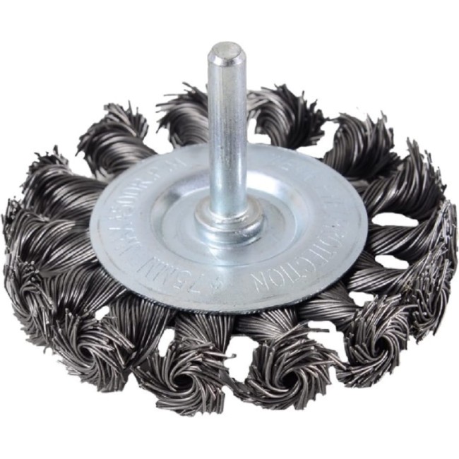 Плоская крученая щетка для дрели Вихрь 73/1/3/47