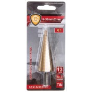 Ступенчатое сверло для цветных металлов Strong СТМ-52906030 Ступенчатое сверло для цветных металлов Strong СТМ-52906030