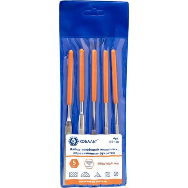 Набор алмазных надфилей КОБАЛЬТ 790-168