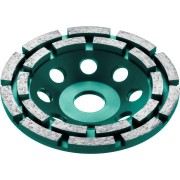 Двухрядная алмазная чашка KRAFTOOL Double 33369-125