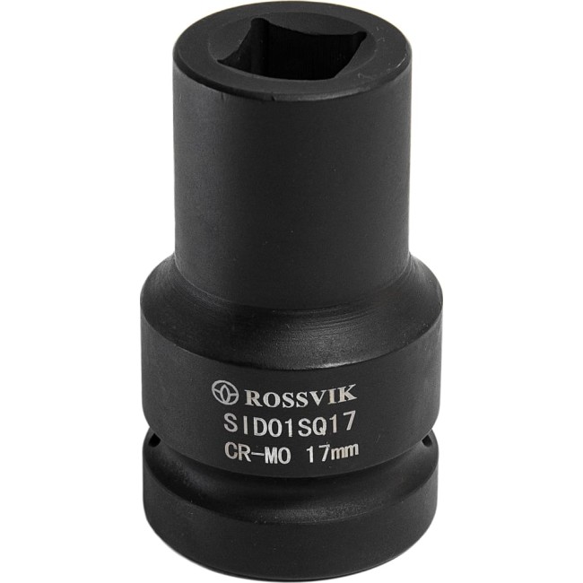 Торцевая четырехгранная ударная головка Rossvik SID01SQ17