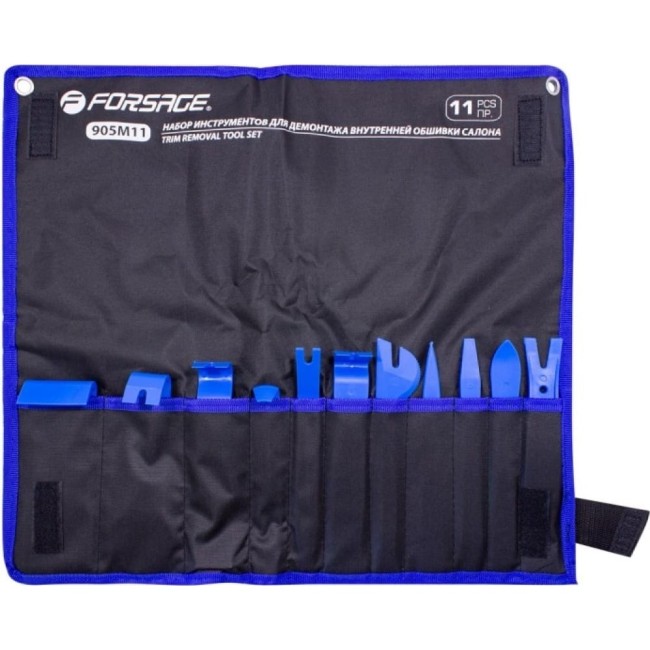 Набор приспособлений для демонтажа внутренней обшивки салона Forsage F-905M11(15522) Набор приспособлений для демонтажа внутренней обшивки салона Forsage F-905M11(15522)