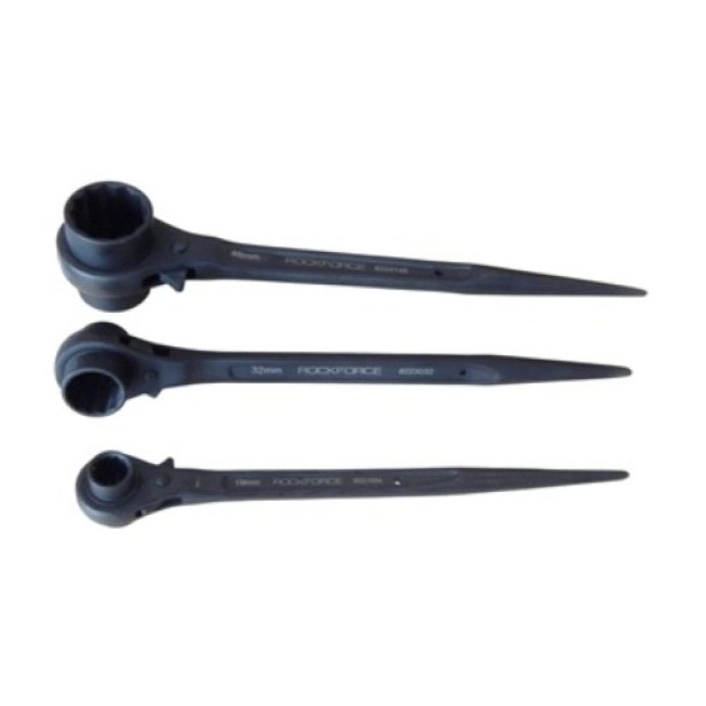 Усиленный трещоточный ступичный ключ Rockforce RF-8221719(18569)