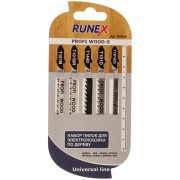 Набор пилок по дереву Runex PROFI WOOD-5 555814 Набор пилок по дереву Runex PROFI WOOD-5 555814