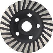 Зачистная турбо алмазная чашка KROTEC 3801029