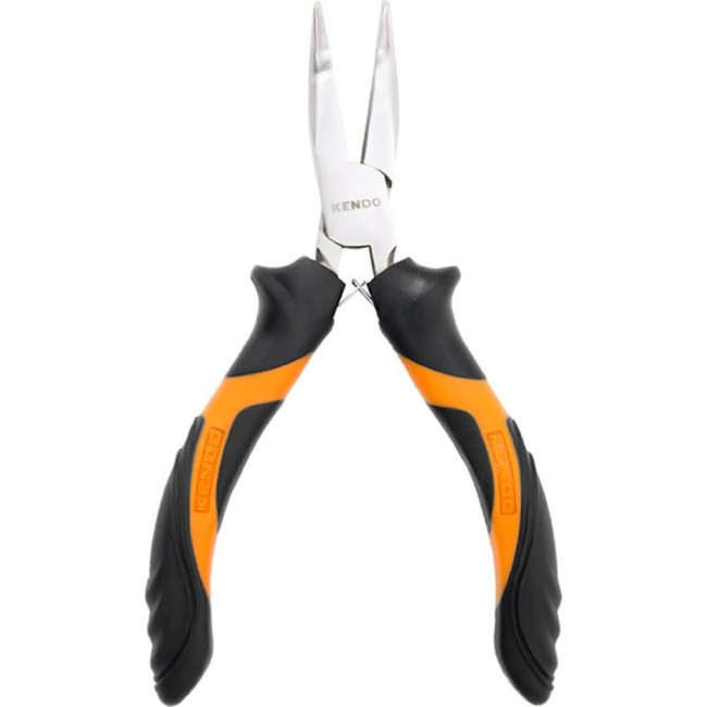 Изогнутые мини длинногубцы KENDO 10904