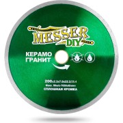 Алмазный диск по керамограниту MESSER 200D-2.3T-7W-22.2 Алмазный диск по керамограниту MESSER 200D-2.3T-7W-22.2