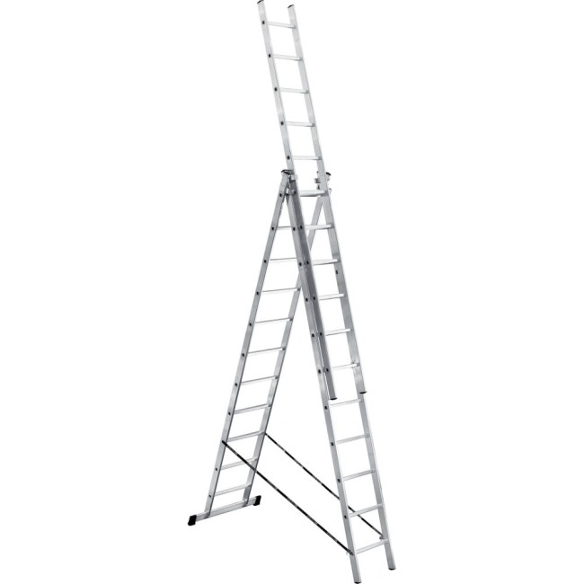 Алюминиевая трехсекционная лестница UFUK 411311