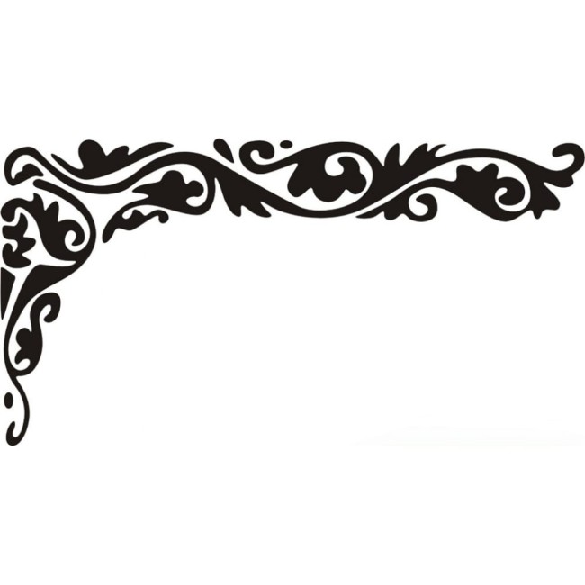 Виниловый трафарет STMDECOR Бэлла WA-334