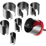 Наборная кольцевая пила по дереву ЗУБР МАСТЕР 29593-H7-42 Наборная кольцевая пила по дереву ЗУБР МАСТЕР 29593-H7-42