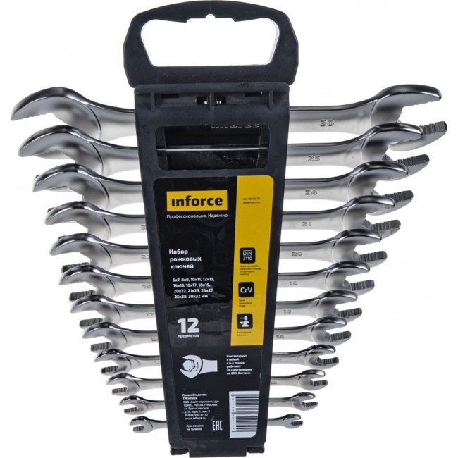 Набор рожковых ключей Inforce 06-05-79