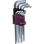 Набор торцевых шестигранных ключей THORVIK HK10S 53034 Набор торцевых шестигранных ключей THORVIK HK10S 53034