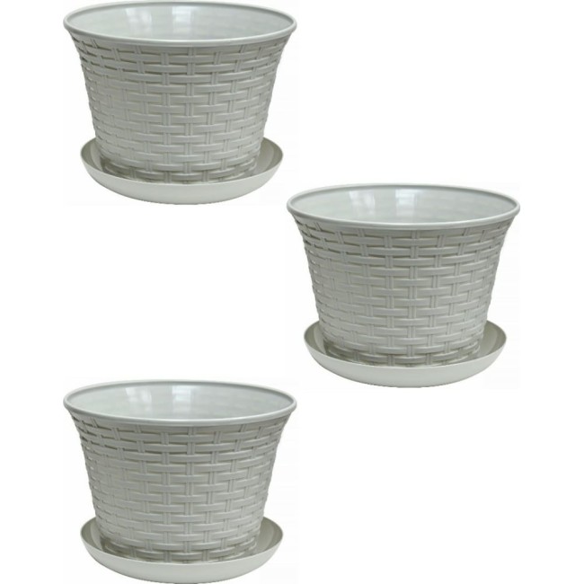 Круглое кашпо Violet N-Kahpo-3/-36211-08