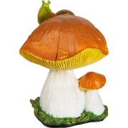 Садовая фигура ФлораПласт Гриб с улиткой 17428