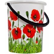 Ведро ПОЛИМЕРБЫТ ЦВЕТЫ 431430200