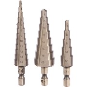 Набор ступенчатых сверл по сталям и цветным металлам STAYER MASTER 29660-3-20-H3 Набор ступенчатых сверл по сталям и цветным металлам STAYER MASTER 29660-3-20-H3