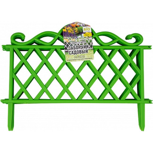 Садовый заборчик ПОЛИМЕРБЫТ 437040000