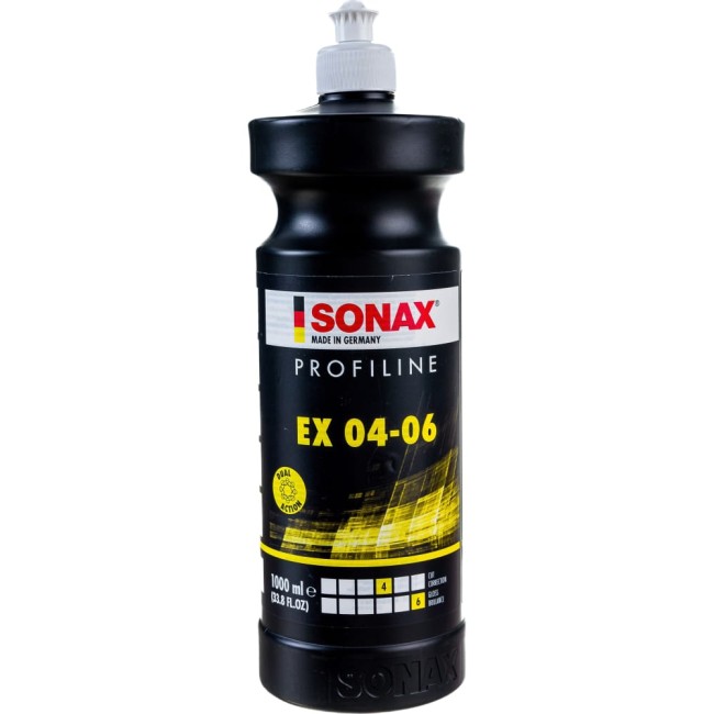 Антиголограммный полироль для орбитальных машинок EX 04-06 Sonax ProfiLine 242300 Антиголограммный полироль для орбитальных машинок EX 04-06 Sonax ProfiLine 242300