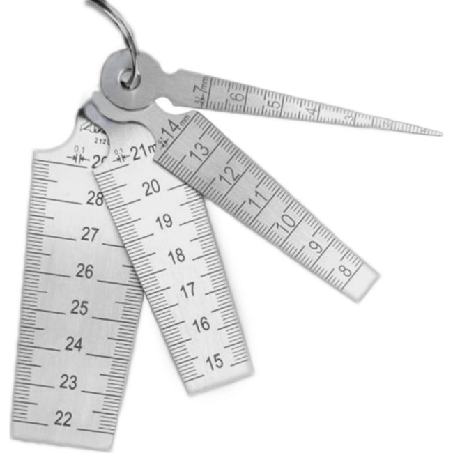 Универсальный комплект конусных шаблонов для контроля отверстий АЛЬФА-НДТ 1-29 мм УП-00003211