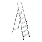 Шестиступенчатая алюминиевая стремянка Biber 98006 тов-071390