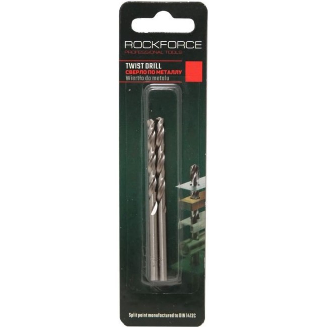 Сверло по металлу Rockforce RF-DS245(29143)