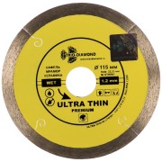 Сплошной ультратонкий отрезной алмазный диск TRIO-DIAMOND UTW501 Сплошной ультратонкий отрезной алмазный диск TRIO-DIAMOND UTW501
