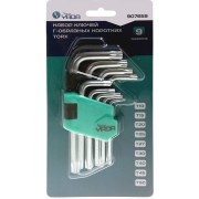 Набор г-образных коротких ключей Nord-Yada TORX T10, T15, T20, T25, T27, T30, T40, T45, T50 Набор г-образных коротких ключей Nord-Yada TORX T10, T15, T20, T25, T27, T30, T40, T45, T50