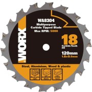 Универсальный пильный диск WORX WA8304 Универсальный пильный диск WORX WA8304