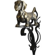 Кронштейн для цветов BOGACHO Такса Гучи 77086/бронзовый Кронштейн для цветов BOGACHO Такса Гучи 77086/бронзовый